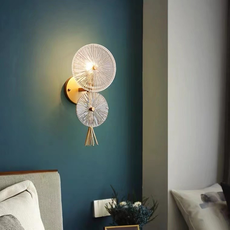 Wholesale Modern Hotel Bedroom Indoor Villa Decorative Surface Mounted LED Wall Light
