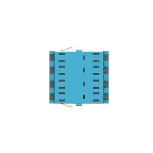 Wholesale Coloured Fiber Optic Adapter For Easy Identification Quad Mode LC Fiber Adapter from china suppliers
