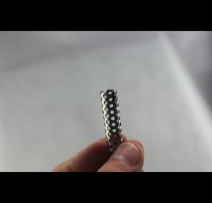 Wholesale Automotive Perforated Steel Tube , Spiral Welded Perforated Stainless Pipe from china suppliers