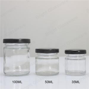 Wholesale Cheap 100ml 50ml 35ml glass honey jar, jam jar for wholesale from china suppliers