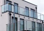 Popular Design Ss Railing With Glass Designs , Stainless Steel Staircase Railing