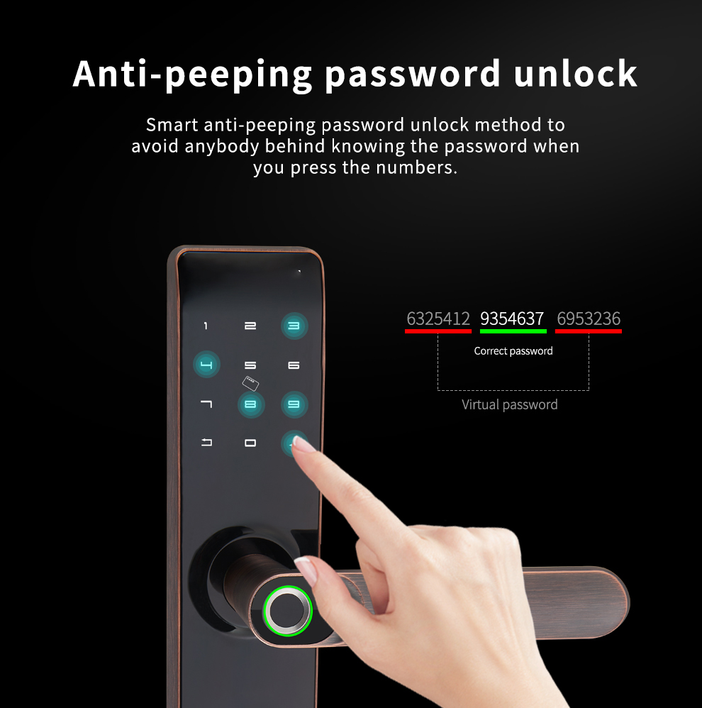 Micro USB Intelligent Door Lock IML Tuya Fingerprint Lock