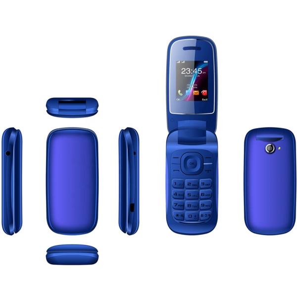 E1272 1.77inch High Quality Newest Flip Phone guatemala GSM 4 bands 1.77inch