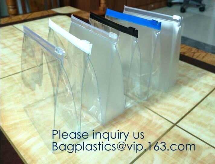 Recyclable Stand-Up Clear Plastic Cosmetic Promotion Packing Bag,Reusable Wet Wipe Eva Stand Up Pouch Bag, bagease, bag