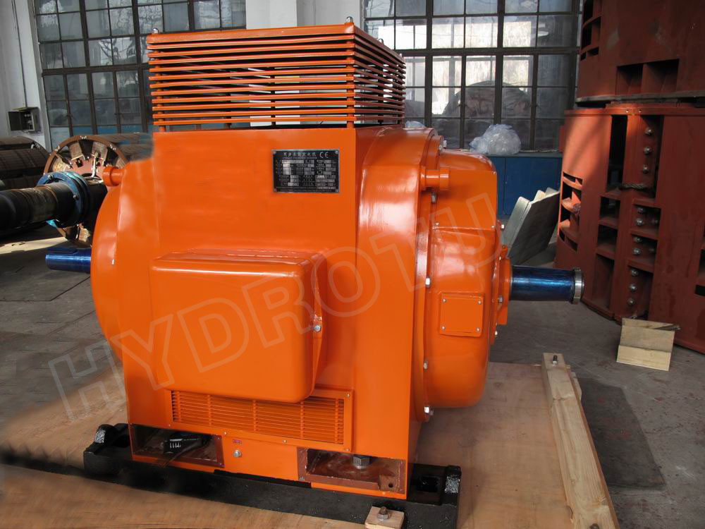 0.4KV, 6.3KV or 10.5KV , AC three phase synchronous generator excitation system with water turbine