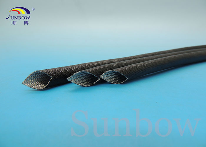 155C Class F Braided Fiber Glass Sleeving Coated Acrylic Resin 2500V