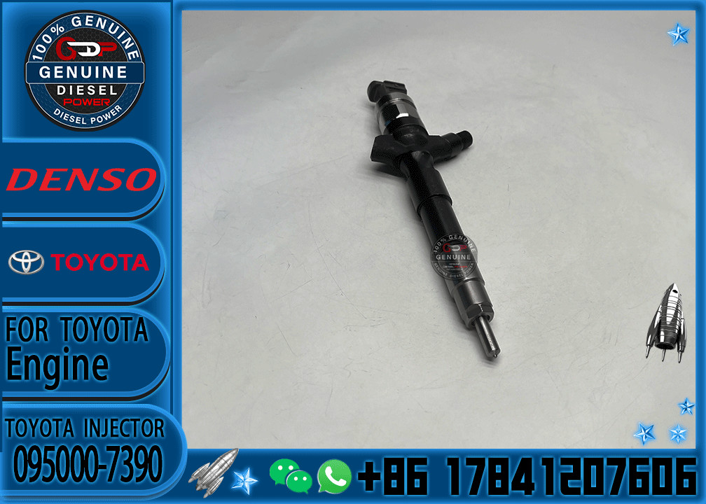 Original diesel fuel injector 095000-7760 P.N. 23670-0L070 23670-30240 095000-7390 23670-39235