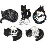 Buy cheap Black Antique Lapel Pin Badges Custom Metal Logo Badges ODM OEM from wholesalers