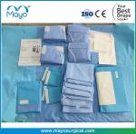Disposable Sterile Surgical Laparotomy Drape Kit Pack Hospital Medical