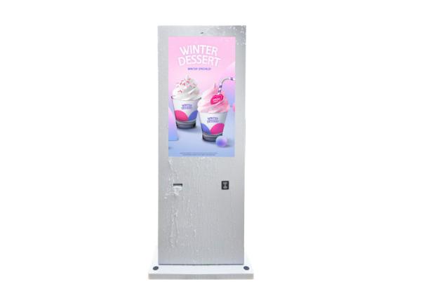 Floor Stand Lcd Advertising Display Waterproof Outdoor Digital Signage Kiosk
