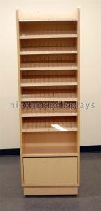 Wholesale 360 Rotating Beauty Product Display Stand Wooden Nail Polish Organizer Display from china suppliers