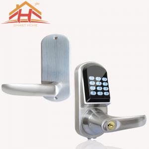 Wholesale Fingerprint Bluetooth Smart Door Lock , Wireless Electronic Door Locks For Homes With Deadbolt from china suppliers