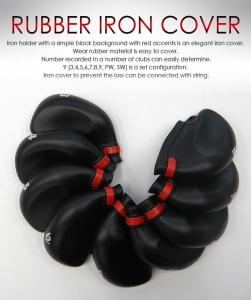 Wholesale rubber iron cover , rion head cover , rubber head cover , golf head cover from china suppliers