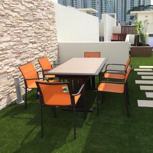 Wholesale Landscaping Residential Fake Grass / Tufted Plastic Synthetic Lawn Grass from china suppliers