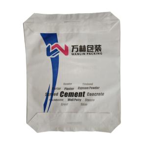 Wholesale Cement Tile Adhesive Wall Putty Packaging Bags Empty Poly Woven 25KG 40KG 50KG from china suppliers