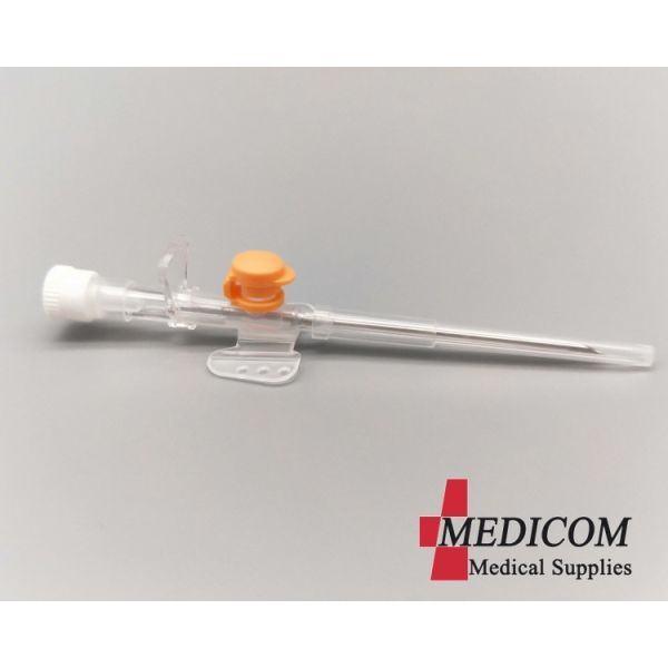 factory price iv cannula catheter with injection port and wings 14G 16G 18G 20G 22G 24G 26G sterile by eo gas