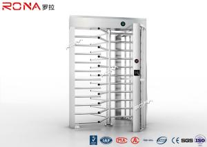 Wholesale Stainless Steel Single Passage Full High Turnstile Access Control Gate Anti - Tailgating from china suppliers