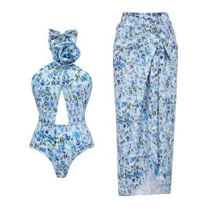 Wholesale Beach Ready Nylon Three Piece Swimwear Padded Cups for Pool Comfort from china suppliers