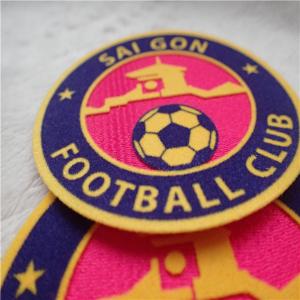 Wholesale Football Club Custom Clothing Patches Heat Transfer Tatami Flocking Smooth Garment Labels from china suppliers