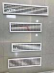 20mm Frame HVAC Air Grille Aluminum Alloy Ventilation Outlet