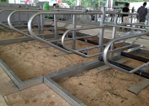 Wholesale 3mm Thickness Galvanized Pipe Cow Free Stall For Dairy Cow Farms from china suppliers