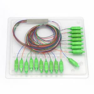 Wholesale SC/APC Steel Tube Type Fiber Optic PLC Splitter FTTX Systems from china suppliers