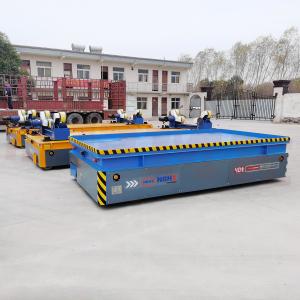 Wholesale Metal Industry Battery Trackless Transfer Trolley Hydraulic Steering 40 Tons from china suppliers