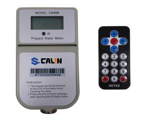 Wholesale IR Prepaid Water Meters , IP68 Electronic Prepayment Water Meter Easy Install from china suppliers