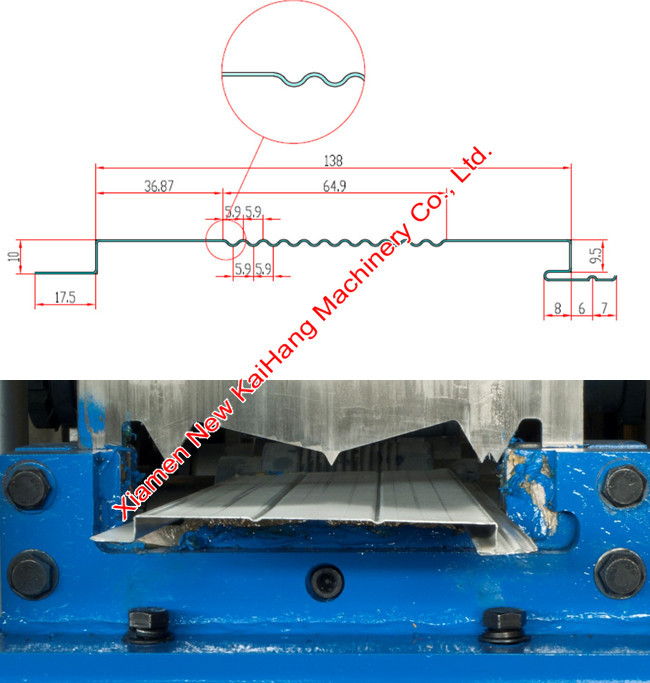 Professional Metal Roof Roll Forming Machine For Fastening Panel / PPGL