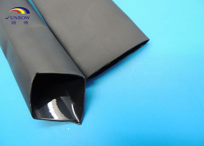 Flexible Heat Shrinkable Polyolefin Tubing with Meltable Liner 12.7mm Black