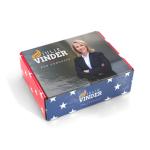 Packaging Shipping Paper Mailing Gift Box Black Corrugated Cardboard