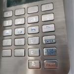 Bernet Brand Electronics 22-Keys Stainless Steel Control Button Keyboard