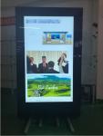 75inch Outdoor Advertising Dual Side Wifi LCD Floor Standing Digital Signage