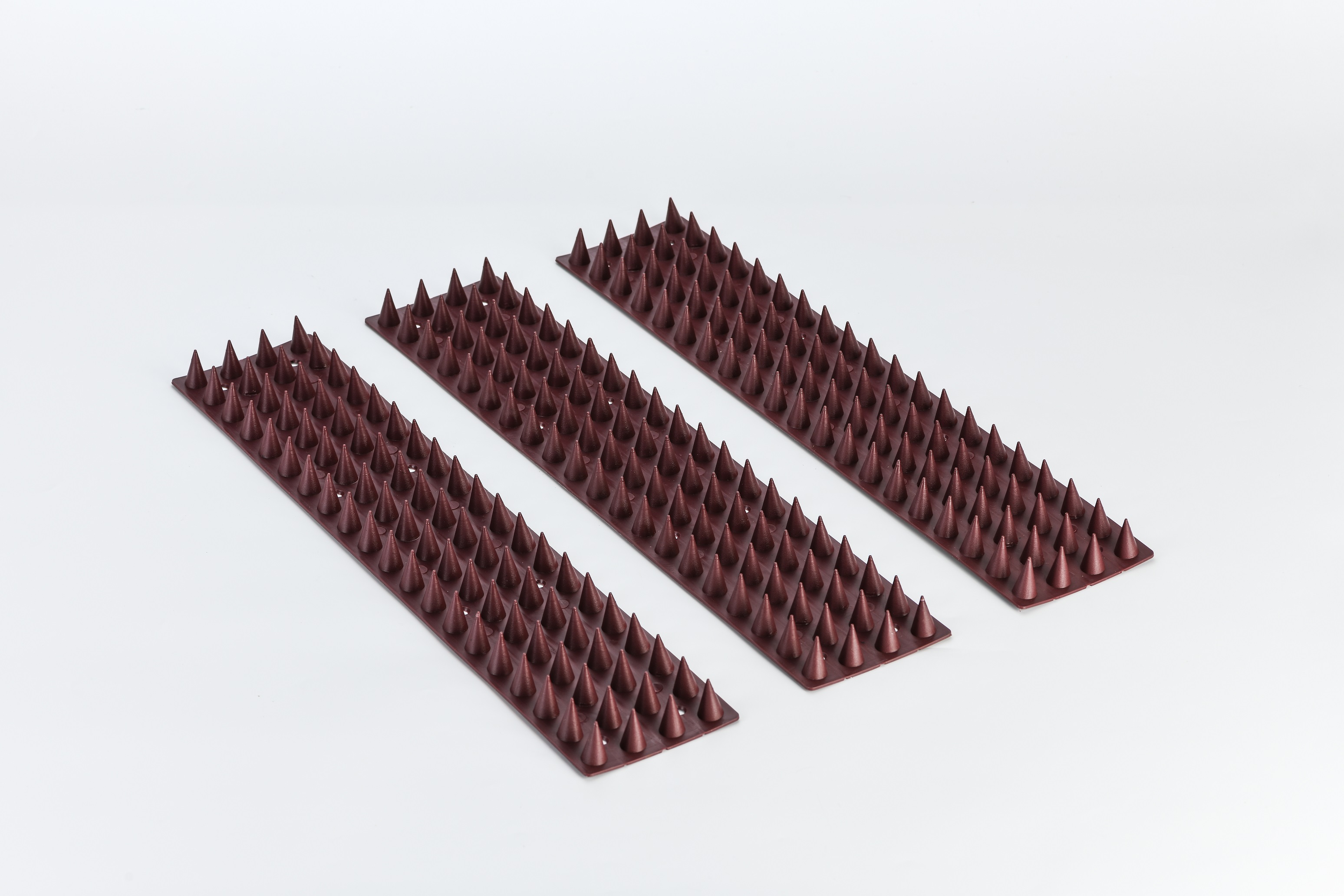 Plastic Transparent Base Stainless Bird Spikes Pest Type Birds Long-Lasting Repellent