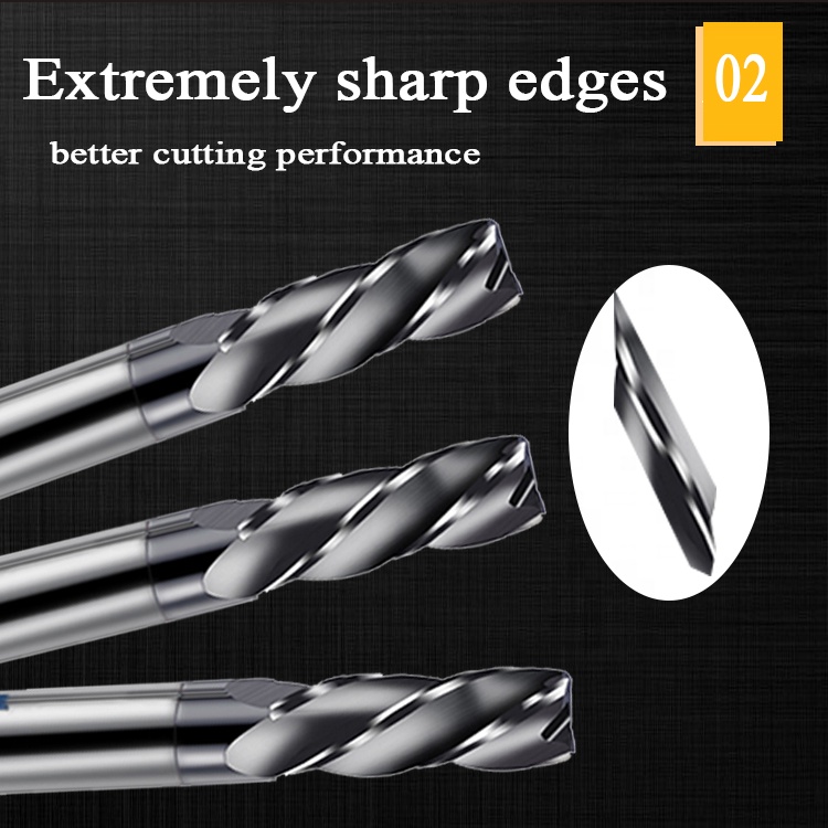 4 Flute Tungsten Carbide End Mill