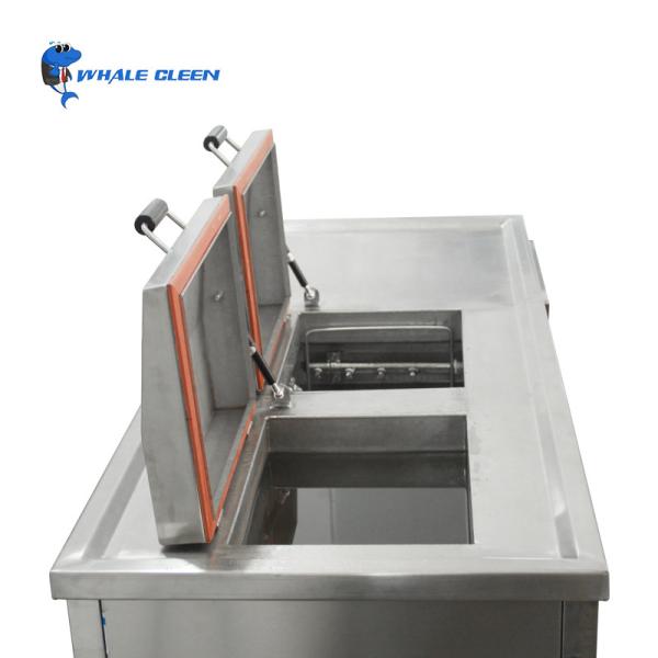 Two Tanks SUS304 Industrial Ultrasonic Parts Cleaner 38L With Cleaning Heating