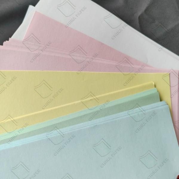 100% Primary Woodpulp Carbonless Copy Paper NCR Paper White Yellow Pink Blue In