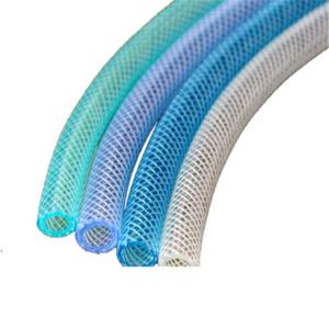 Wholesale Flexible PVC Transparent Braided Reinforced Hose Polyester fiber braided reinforced pvc hose from china suppliers