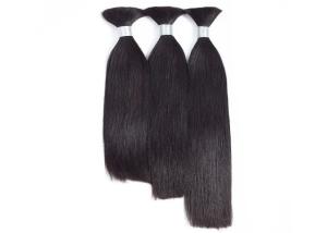 Wholesale Straight Bulk Human Hair Extensions , Unprocessed Russian Hair Extensions Bulk from china suppliers
