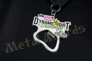 Wholesale Fashion Soft Enamel Bottle Opener Race Medals , Portable Bottle Opener 50mm from china suppliers