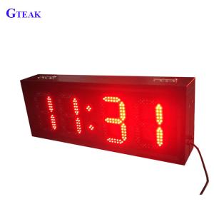 Wholesale outdoor led clock time date temperature sign from china suppliers