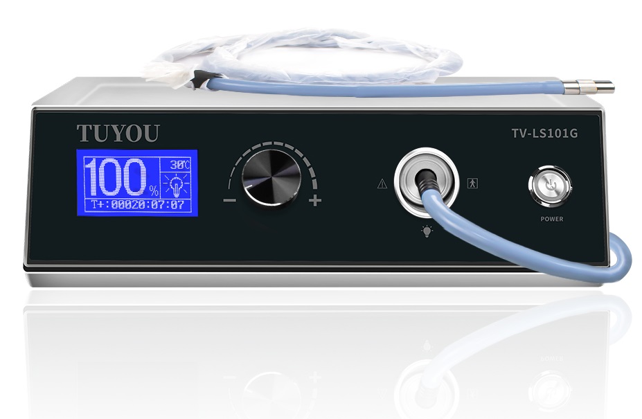120W Medical Endoscope LED Cold Light Source For Rigid Endoscope