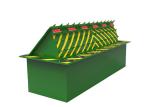 High security K12 stainless steel hydraulic retractable traffic safety road