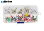 Colorful Dental Abrasive Polishing Prophy Brush Kit 13cm*7cm*2.5cm