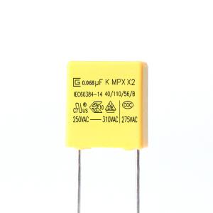 Wholesale 250V-310v X2 Safety Capacitor 0.068 UF Anti Interference Very Small Loss from china suppliers