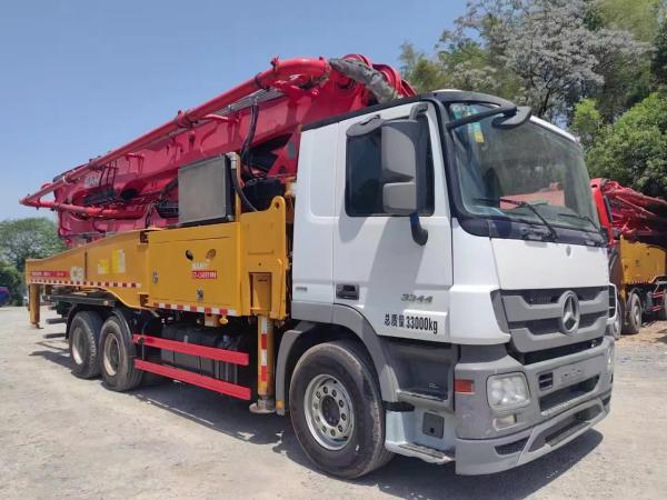 Mercedes Benz chassis 49m truck mounted concrete pump truck Sany Heavy Industry