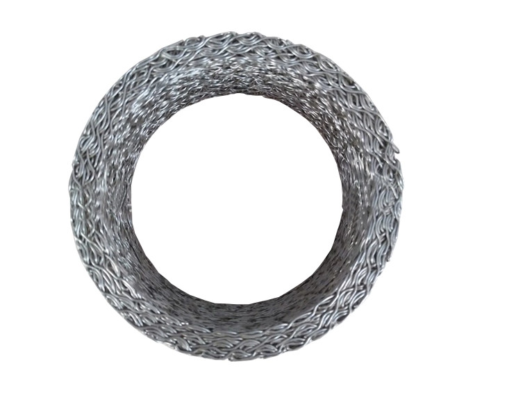Truck Filtering Knitted Mesh Filter SS304 1L 40mm 50mm 60mm 80mm Muffler Damping Washer
