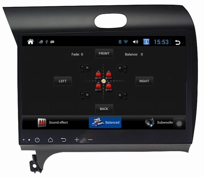 Ouchuangbo Kia K3 2013 android 4.2 car media with gps navigation bluetooth steering wheel control