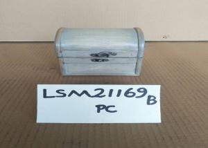 Wholesale Ivory White 13x13.5 Wood Storage Trunks Chests from china suppliers
