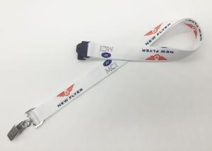 Wholesale high quality Stylish customized dye sublimation lanyards with buckles from china suppliers